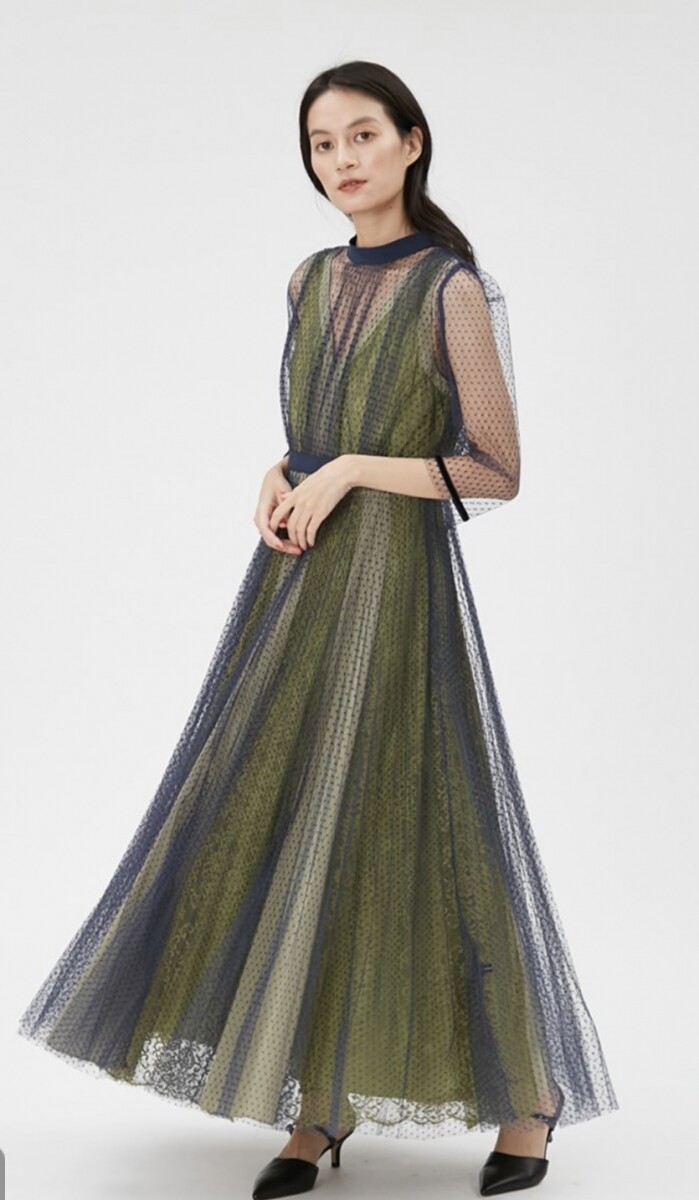 FRAY I.D チュール&レースドレス　2way 152648bb.jpeg