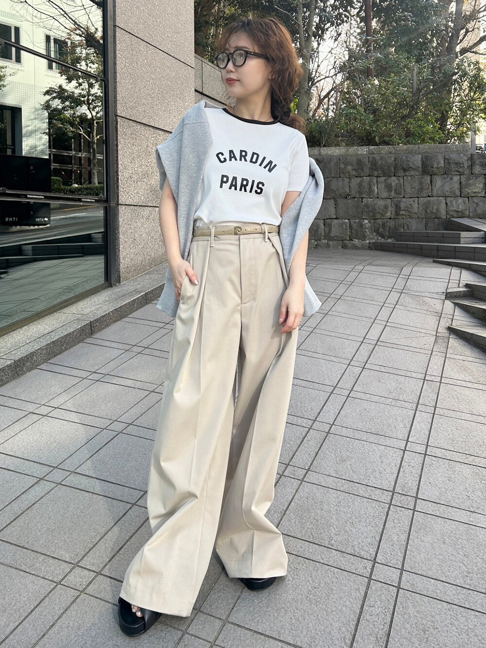 新品 FRAY I.D pierre cardin タックワイドチノパンツ 15d438e2.jpeg