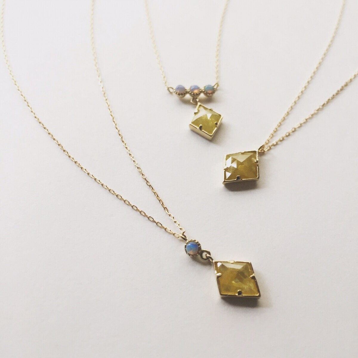 la mascotte ラ　マスコット　Rhombus ネックレス トルマリン La mascotte | テアトロ | ショップブログ | ShinQs by TOKYU