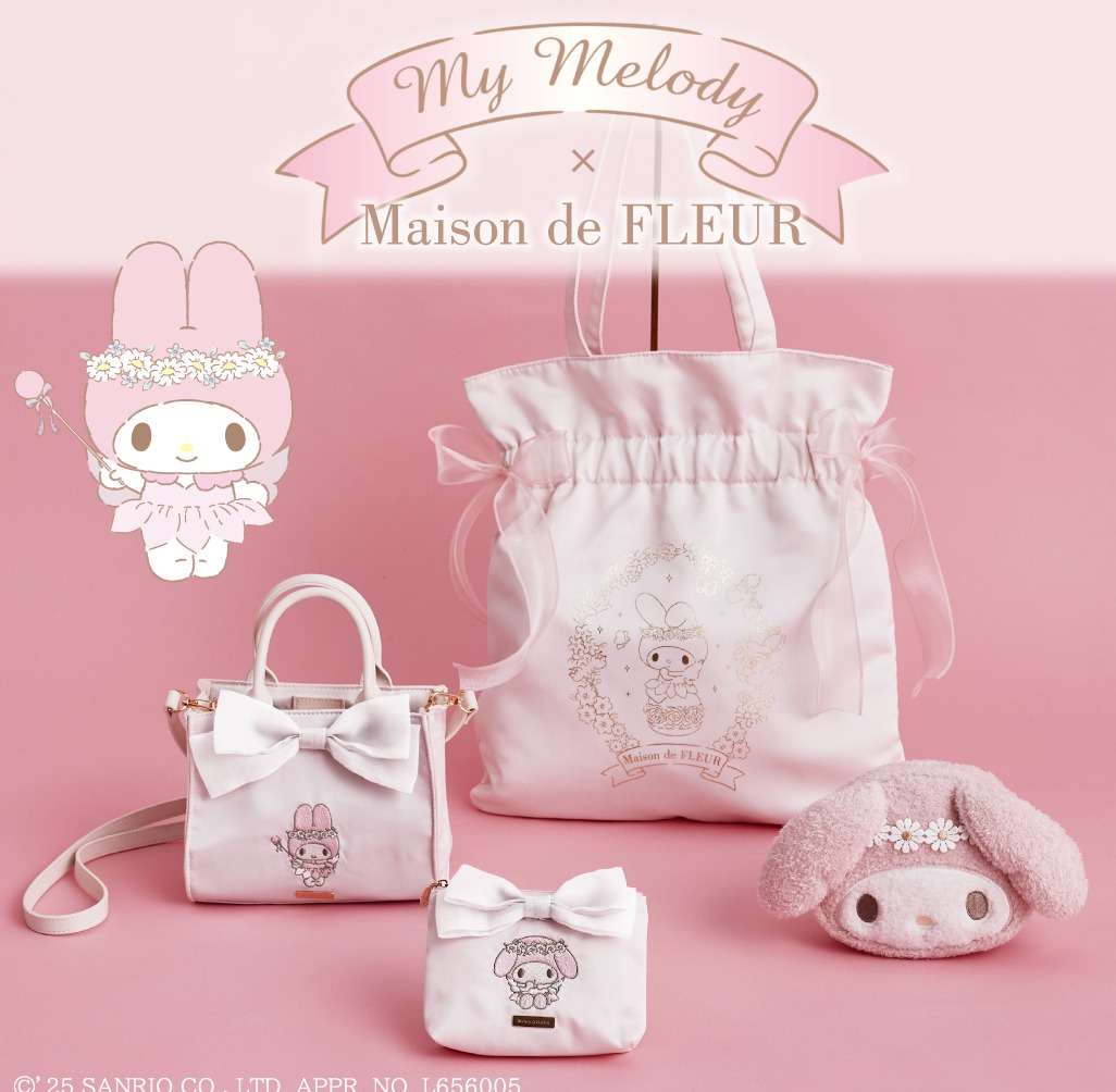 Special Collaboration】 Maison de FLEUR × My Melody🎀 | メゾン ド