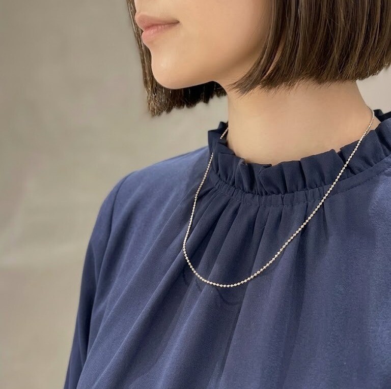 期間限定スペシャルセール開催中！】□ Pt850 カットボールチェーン