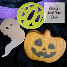〈和楽紅屋〉はハロウィーンもかわいい！紫芋クリームが濃厚な期間限定「バターサンド カボチャ」！