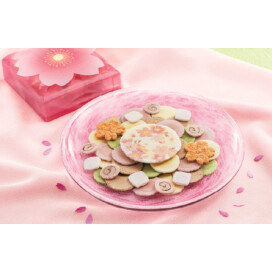 〈桂新堂〉お花見えびせんべい🌸