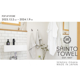 【12/2(土)～1/9(火)】SHINTO TOWEL POPUP STORE【collex】