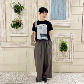 イデーオリジナルTシャツ　コーディネート紹介④