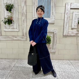 H&by POOL おすすめブラウスコーデ