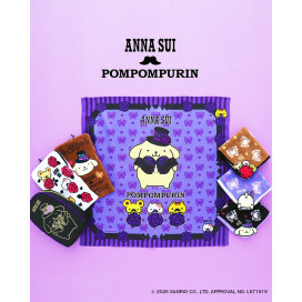 【ShinQsパーツジョイスト】ANNASUI × ポムポムプリン コラボレーションアイテムのご紹介