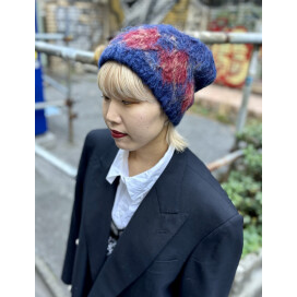 アーガイル柄がかわいいニット帽♪