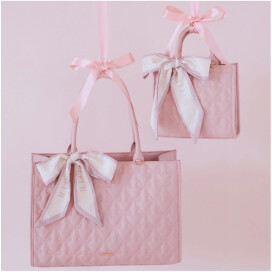 【オススメ】渋谷ヒカリエ店限定リボンキルティングバック୨୧