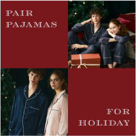 【HOLIDAY】ギフト人気No.1のペアパジャマを特別ラッピングで/SLEEPY SLEEPY