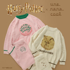 Harry Potter × une nana cool第2弾コレクション登場◆Harry Potter × une nana cool セットアップ ルームウェア