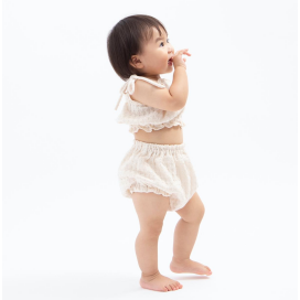 MIMIPOUPONS ベビービスチェ & ベビーブルマ 👗💖