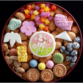 御歳暮・御年賀におすすめ　＊開運干支缶＊