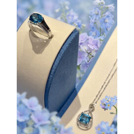 ✨永遠に輝き続ける、「エターナリー」のブルートパーズ✨