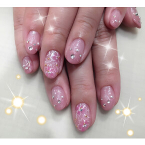 桜ネイル♡
