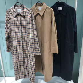 春にぴったり◎ステンカラーコート