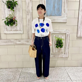 イデーオリジナルTシャツ　コーディネート紹介②