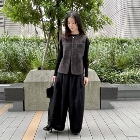 H& by POOL 新作ジレのコーディネートご紹介