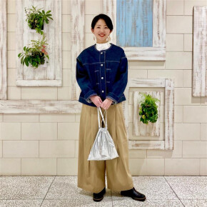 H& by POOL おすすめ新作デニムジャケットコーデ