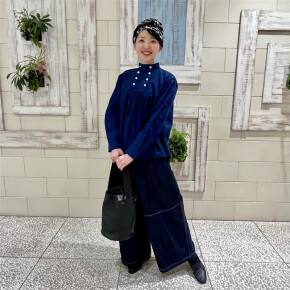 H&by POOL おすすめブラウスコーデ