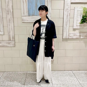 イデーオリジナルTシャツ　コーディネート紹介③