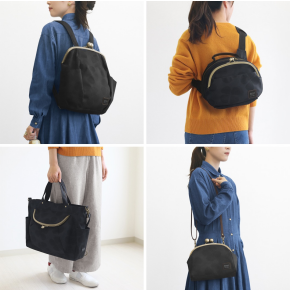【NEW】「がまFLOWER ONE COLOR」シリーズのバッグアイテムご紹介