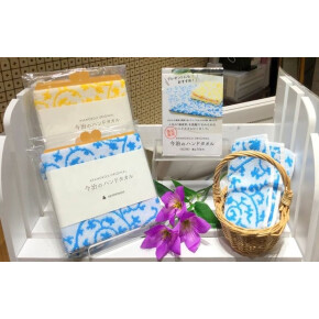 夏の必需品！オリジナル柄『今治のハンドタオル』