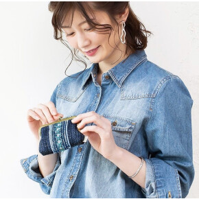 小物から夏を取り入れませんか？『モロッコダイヤシリーズ』より「3.5寸コインケース」