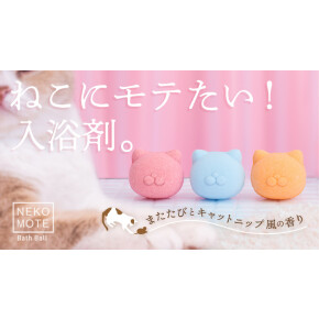猫にモテたい！　ネコモテバスボール
