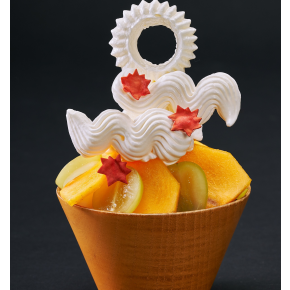 新メニュー「クリームあんみつ」