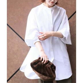 【人気商品】コットンシルク2WAYシャツが発売します