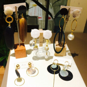 アシンメトリーピアス☆