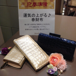 今が買い時！春財布☆