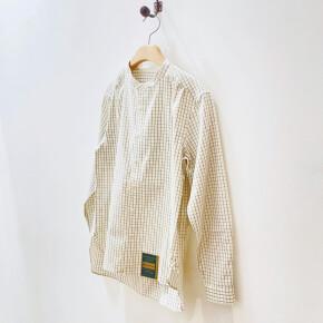 《新入荷》collarless shirt ／ Handwerker