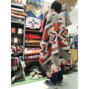 寒い日にはブランケットを