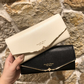 【人気Ｎｏ．1】ジュエルバーかぶせ長財布‪‪❤︎‬