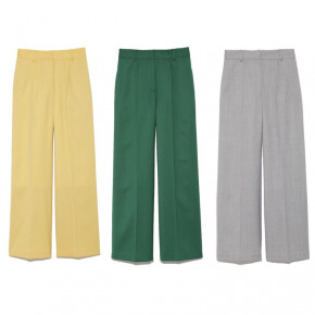 ストレッチツイルワイドパンツ