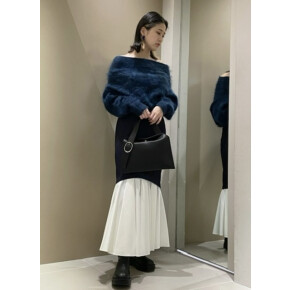 新作！ファーカシミヤホールニット