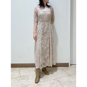 身に纏うだけで女性らしい華やぎをプラスするワンピース！