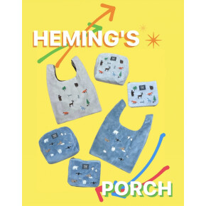 【渋谷ヒカリエ ShinQs パーツジョイスト】〈HEMING'S〉新作ポーチ①