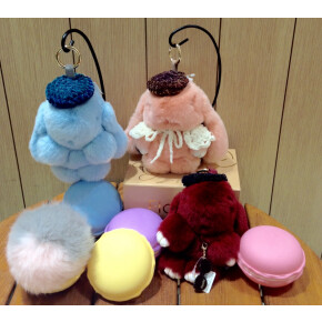 【渋谷ヒカリエShinQs パーツジョイスト】 ＜Floats!(フローツ)＞のふわふわウサちゃんチャーム！！