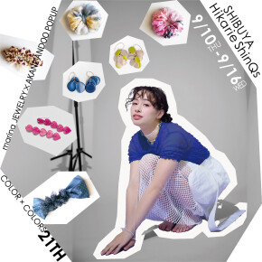 【ShinQsパーツジョイスト】〈marina JEWELRY〉〈AKANE ANDOO〉POPUP SHOP