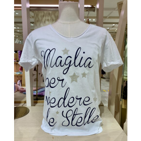【渋谷ヒカリエ ShinQs パーツジョイスト】夏物アイテム〈MAGLIA（マリア）〉Tシャツ