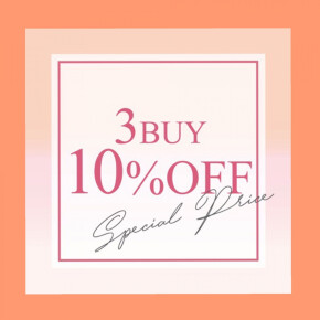 ゴールデンウィーク限定‼︎【3BUY10%OFFフェア】