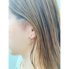 新作フープピアス