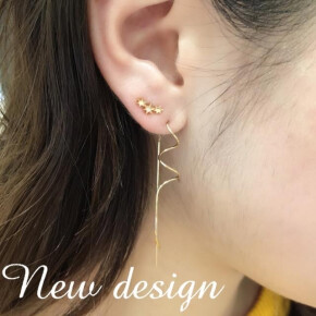新作★ラインピアス