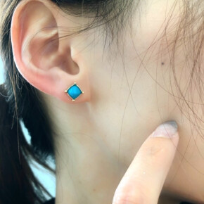 ターコイズピアス！　