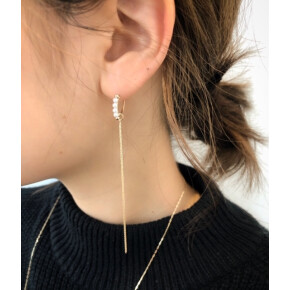 ピアス×チャームコーディネート