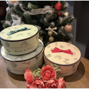 【クリスマス限定リボン】BOXラッピングꗯ⋈