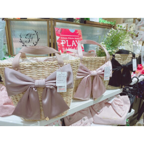 【SALE】　メイズビックリボンカゴバック୨୧